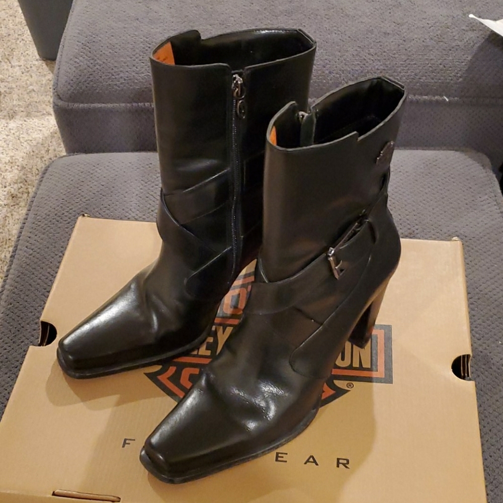 Leather Boots